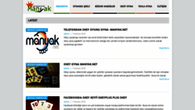 What Manyak.net website looked like in 2019 (4 years ago)