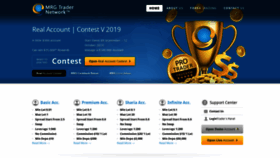 What Mrgforex.com website looked like in 2019 (4 years ago)