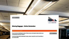 What Mylostbag.sba60.fr website looked like in 2019 (4 years ago)