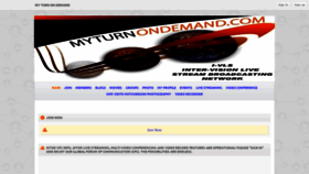 What Myturnondemand.com website looked like in 2019 (4 years ago)