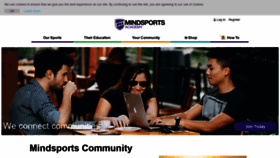 What Mindsportsacademy.com website looked like in 2019 (4 years ago)