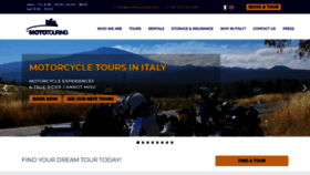 What Mototouring.com website looked like in 2019 (4 years ago)