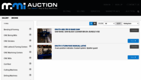 What Mmi-auction.com website looked like in 2019 (6 years ago)