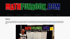 What Mathfunbook.com website looked like in 2019 (4 years ago)