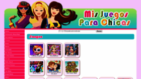 What Misjuegosparachicas.com website looked like in 2019 (4 years ago)