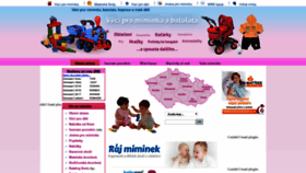 What Miminka-batolata.cz website looked like in 2019 (4 years ago)