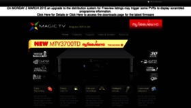What Magictv.co.nz website looked like in 2019 (4 years ago)