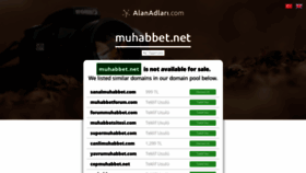 What Muhabbet.net website looked like in 2019 (4 years ago)