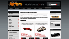 What Modellautos24.de website looked like in 2019 (4 years ago)