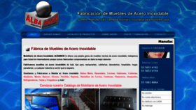 What Muebledeaceroinoxidable.com.mx website looked like in 2019 (4 years ago)