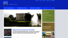 What Markkleeberg.de website looked like in 2019 (4 years ago)