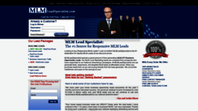 What Mlmleadgenie.com website looked like in 2019 (4 years ago)