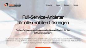 What Mobiletechnics.ch website looked like in 2019 (4 years ago)