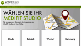 What Medifit-studio.de website looked like in 2019 (4 years ago)