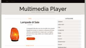 What Multimediaplayer.it website looked like in 2019 (4 years ago)