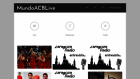 What Mundoacblive.com website looked like in 2019 (4 years ago)