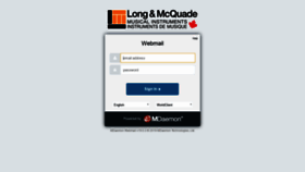 What Mail.long-mcquade.com website looked like in 2019 (4 years ago)