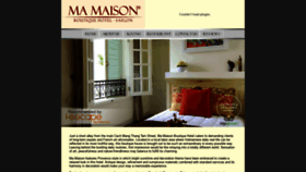 What Mamaison.vn website looked like in 2019 (4 years ago)
