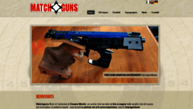 What Matchguns.com website looked like in 2019 (4 years ago)