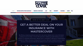What Mastercover.com website looked like in 2019 (4 years ago)