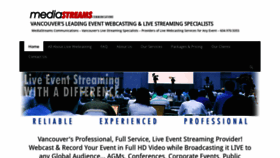 What Mediastreams.ca website looked like in 2019 (4 years ago)