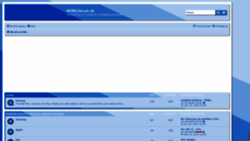 What Mobilforum.sk website looked like in 2019 (4 years ago)