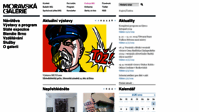 What Moravska-galerie.cz website looked like in 2019 (4 years ago)