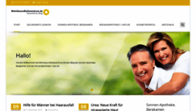 What Meingesundheitszentrum.de website looked like in 2019 (4 years ago)