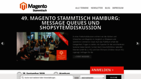 What Magento-stammtisch.de website looked like in 2019 (4 years ago)