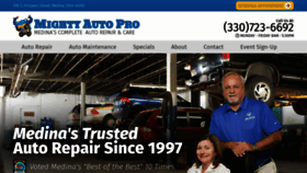 What Mightyautopro.com website looked like in 2019 (4 years ago)