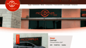 What Mccar.pt website looked like in 2019 (4 years ago)