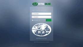 What Mypmaonline.com website looked like in 2019 (4 years ago)