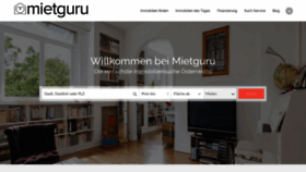 What Mietguru.at website looked like in 2019 (4 years ago)