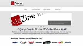 What Mezine.com website looked like in 2019 (4 years ago)