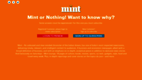 What Mintreaders.com website looked like in 2019 (4 years ago)
