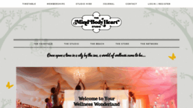 What Mindbodyheart.com.au website looked like in 2019 (4 years ago)