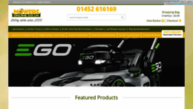 What Mowers-online.co.uk website looked like in 2019 (4 years ago)
