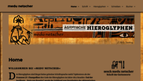 What Medu-netscher.de website looked like in 2019 (4 years ago)