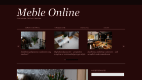 What Meble-online.com website looked like in 2019 (4 years ago)
