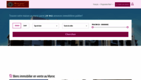 What Maisondemaroc.com website looked like in 2019 (4 years ago)