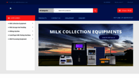 What Milkanalyser.com website looked like in 2019 (4 years ago)