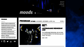 What Moods.ch website looked like in 2019 (4 years ago)