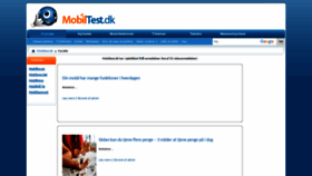 What Mobiltest.dk website looked like in 2019 (4 years ago)