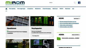 What Mirom.be website looked like in 2019 (4 years ago)