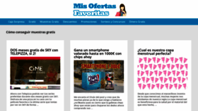 What Misofertasfavoritas.com website looked like in 2019 (4 years ago)