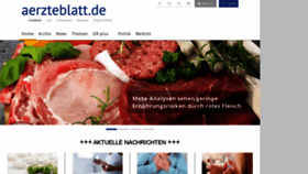 What M.aerzteblatt.de website looked like in 2019 (4 years ago)
