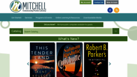 What Mitchell.lib.in.us website looked like in 2019 (4 years ago)