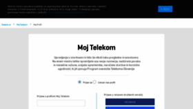 What Moj.telekom.si website looked like in 2019 (4 years ago)