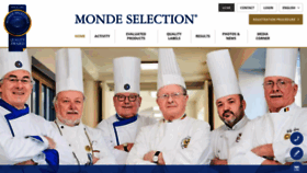 What Monde-selection.com website looked like in 2019 (4 years ago)