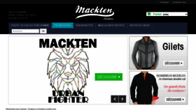 What Macktenfashion.com website looked like in 2019 (4 years ago)